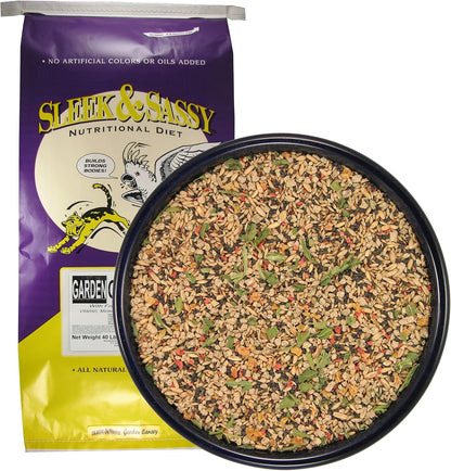 SLEEK & SASSY Garden Canary Bird Food (40 lbs.)