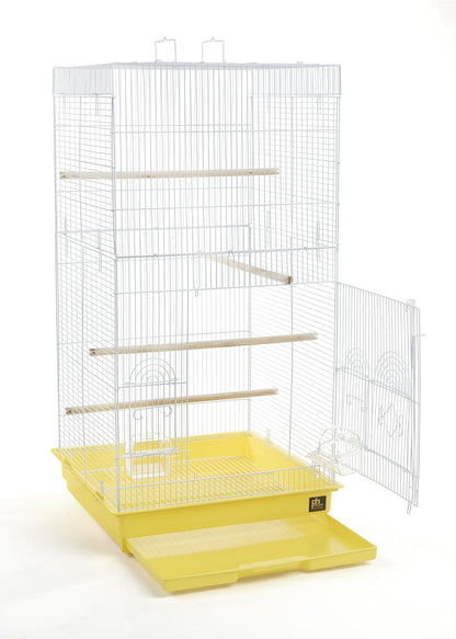 Prevue Pet Products SPECONO1818H-Y Tall Tiel Cage, Yellow