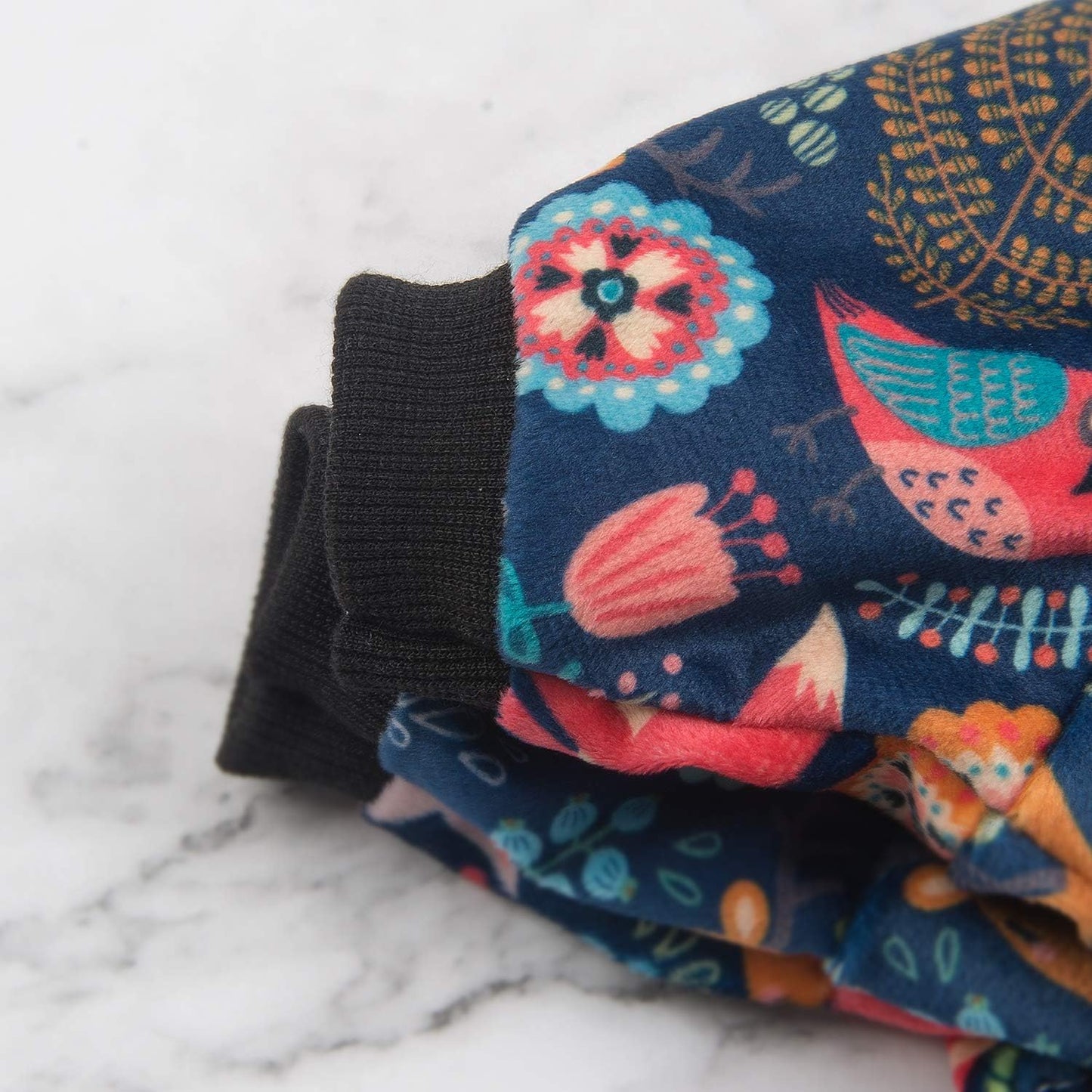 CuteBone Small Dogs Outfit Soft Puppy Onesies Pjs Dog Pajamas Pet Coat Cat Apparel Comfy Doggie Jumpsuit Bodysuit for All Seasons P75S