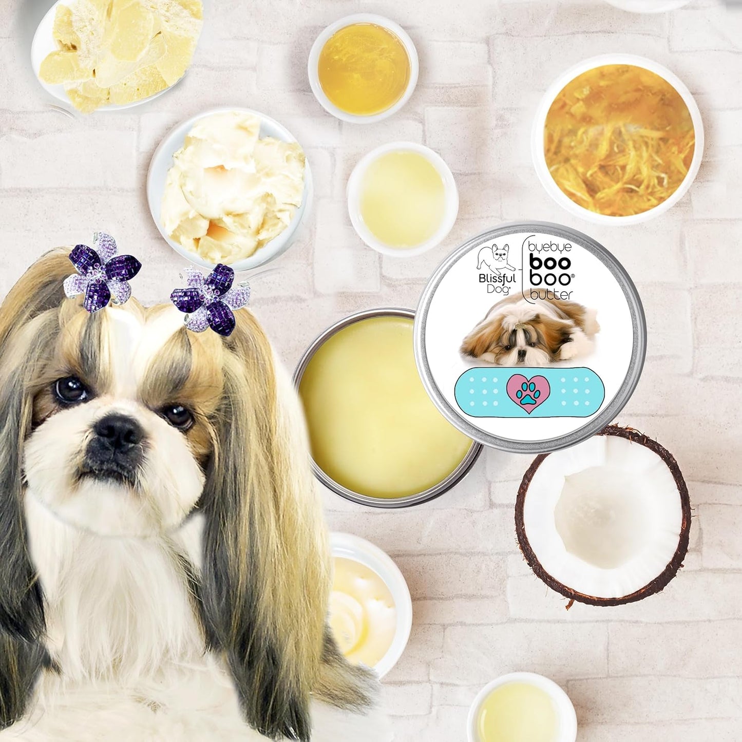 The Blissful Dog Shih Tzu Boo Butter, 2 oz