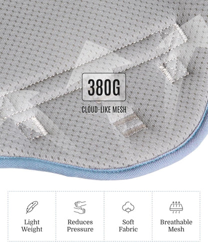 2025 New Edition, Fei & Eve MagEase Dog Harness - 3-Second Magnetic Buckles | 3-Point No-Pull Control | Heavy-Duty 900D Nylon | Dual Safety Handles | Breathable Mesh | Adjustable Fit | Large, Blue