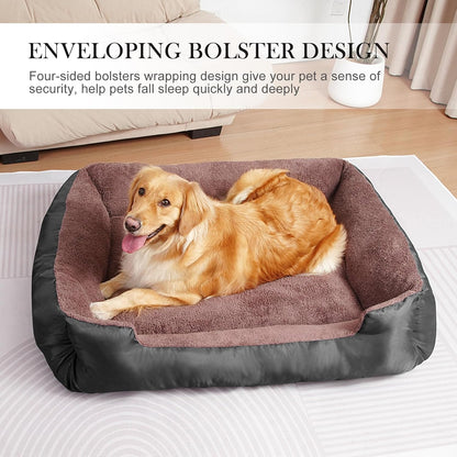 Dog Beds for Medium Dogs, Medium Dog Bed, Warming Soft Durable Pet Bed with Anti-Slip Bottom