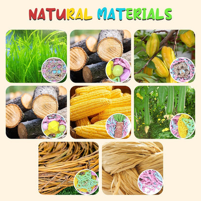 Bird Toys For Cockatiels, Tyotrbs Bird Toys For Conures Parakeet Toy BirdsToy For Parrots Birds Foraging Toy ParrotToys BirdCage Accessories Lovebird Cage Accessories for Small Birds