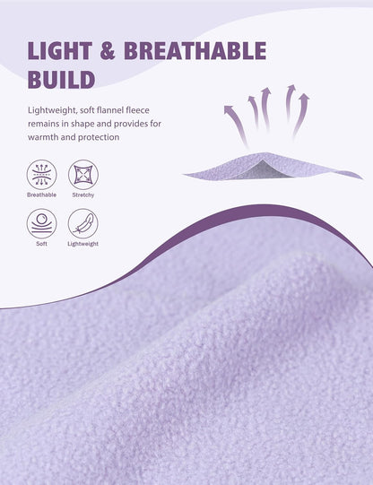 Harrison Howard Horse Polo Wraps Upgrade with Bling Leg Wraps for Horses 4-Pack Fleece Leg Wraps Stable Supplies Lavender M