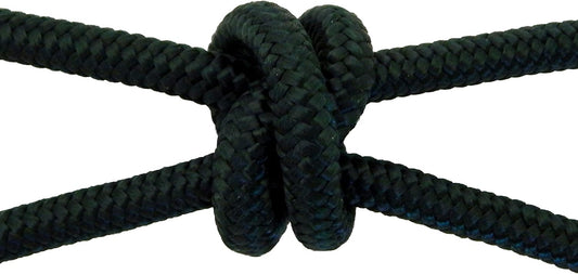 Horse Rope Training Halter - 4 Knot 1/4" Stiff Halter Cord - Used by Famous Trainers Multiple Sizes Multiple Colors