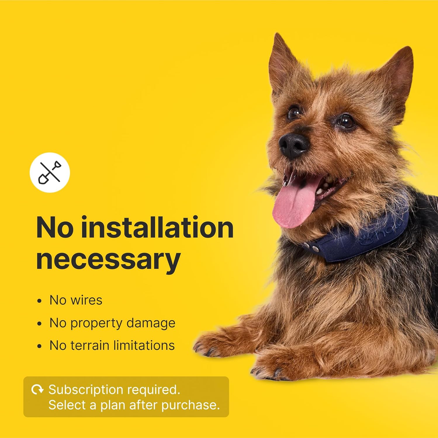 Halo Collar 4, All New GPS Wireless Dog Fence & Dog Training Collar with GPS Tracker, Subscription Required, Waterproof, One Size, Midnight - Pawvie