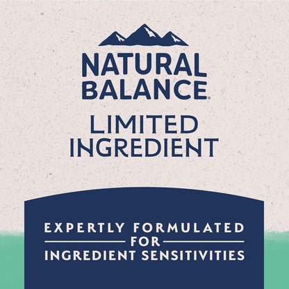 Natural Balance Limited Ingredient Adult Grain-Free Dry Dog Food, Chicken & Sweet Potato Recipe, 4 Pound (Pack of 1)