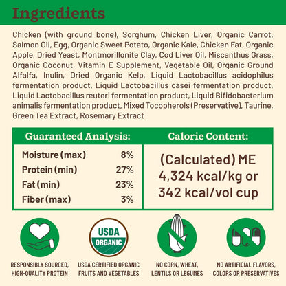 Primal Kibble in The Raw, Freeze Dried Dog Food, Small Breed Recipe, Scoop & Serve, Made with Raw Protein, Whole Ingredient Nutrition, Crafted in The USA, Dry Dog Food 5.4 lb Bag