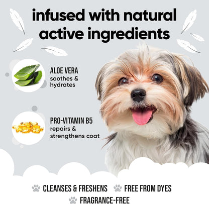 Derma Sensitive Dog Shampoo with Aloe Vera and Pro Vitamin B5 (50.72oz)