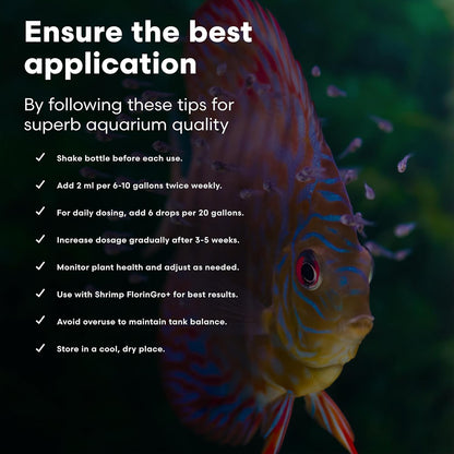 Brightwell Aquatics Shrimp FlorinMulti – Complete Plant Nutrient Supplement for Shrimp & Freshwater Aquariums – Supports Growth, Color & Health – Copper-Free, 500 ml