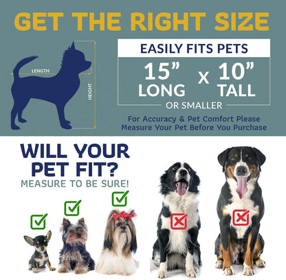 Katziela Pet Carrier - Airline Compliant Dog Carrier - TSA Approved Pet Carrier for Small Dogs and Cats - Soft FAA Travel Airplane Dog Carrier Luggage (Pink/White-6 Wheels)