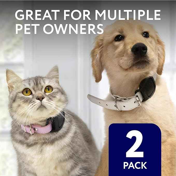Impresa 2-Pack Waterproof Silicone Dog Collar Tracker Case - Durable Pet Tile Tracker Holder for Small, Medium & Large Dogs - Secure, Weatherproof Design Fits Most Collars for GPS Tracking & Safety