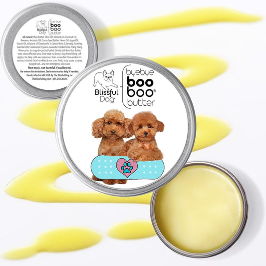 The Blissful Dog 8 oz TIN Poodle Booboo Butter