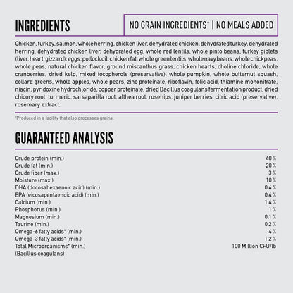 ORIJEN Grain Free High Protein Premium Dry Cat Food Kitten Recipe 4lb Bag