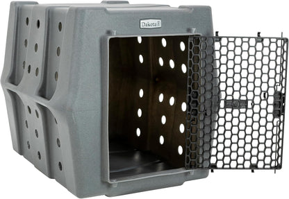 Dakota 283 Crate - Canine Rough and Tough Economy Kennel (Dark Granite, Intermediate)
