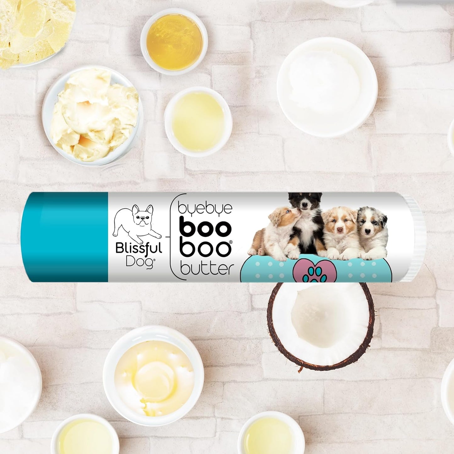 The Blissful Dog .15 oz Tube Australian Shepherd Booboo Butter