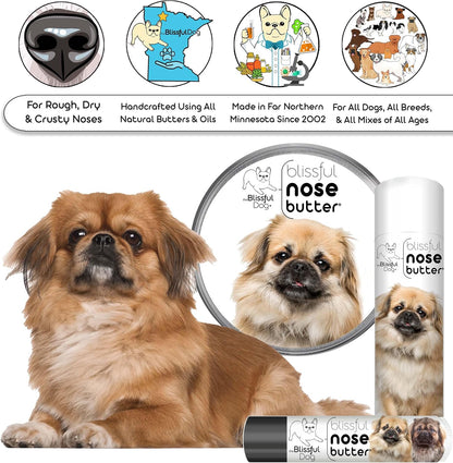 The Blissful Dog Tibetan Spaniel Unscented Nose Butter - Dog Nose Butter, 0.50 Ounce