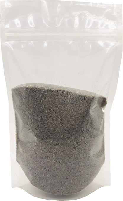 Alternative Imagination Grey Sand - Fine Sand for Zen Garden, Resin Incense Burner, Smudge Bowl, Ritual Incense, Cast Iron Cauldron, Unity Ceremony, Sensory Bin Table, Mandalas, Crafts (1 Pound)