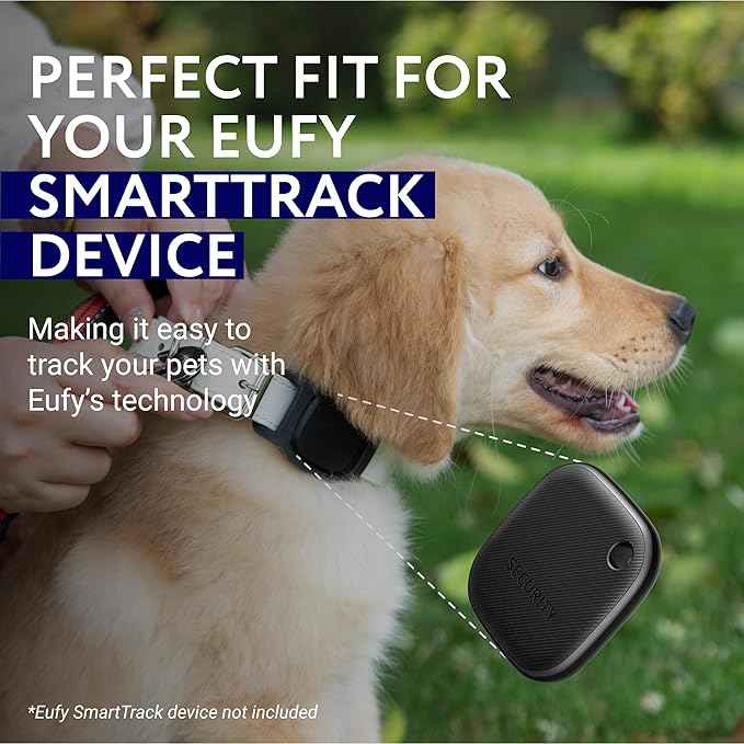 Impresa 2-Pack Waterproof Silicone Dog Collar Tracker Case - Durable Pet Tile Tracker Holder for Small, Medium & Large Dogs - Secure, Weatherproof Design Fits Most Collars for GPS Tracking & Safety