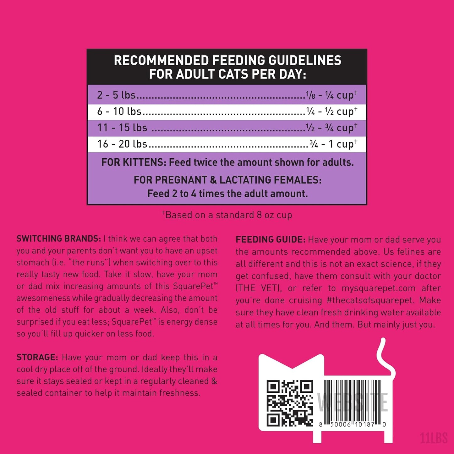 VFS® Powercat™ Herring & Salmon Feline, High Meat, Ultra Low Carbohydrate Diet (11lbs)
