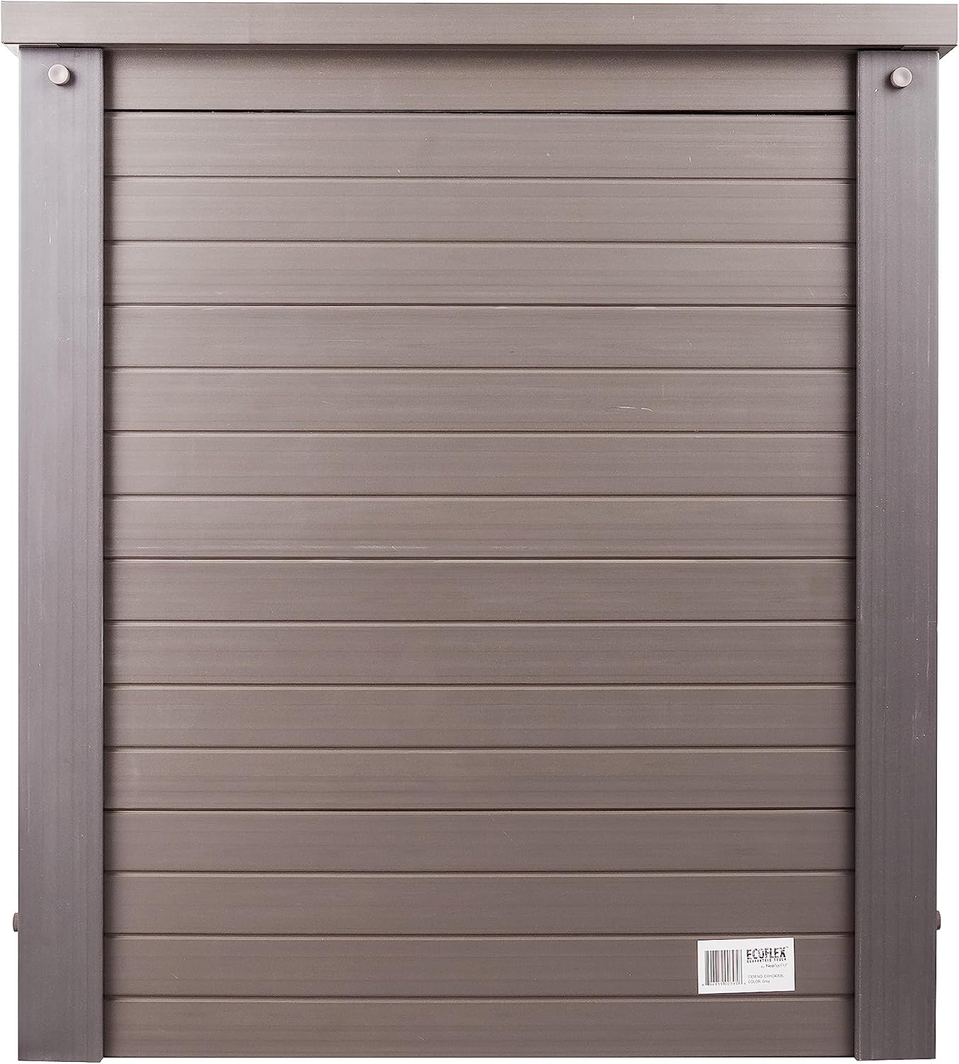 New Age Pet ECOFLEX Dog Crate End Table - Furniture-Style Pet Crate for Crate Trained Dogs - Stainless Steel Tubing & a Latched Closure - 10 Year Manufacturer's Warranty