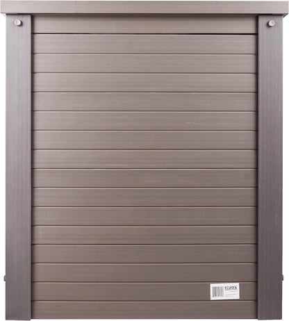 New Age Pet ECOFLEX Dog Crate End Table - Furniture-Style Pet Crate for Crate Trained Dogs - Stainless Steel Tubing & a Latched Closure - 10 Year Manufacturer's Warranty