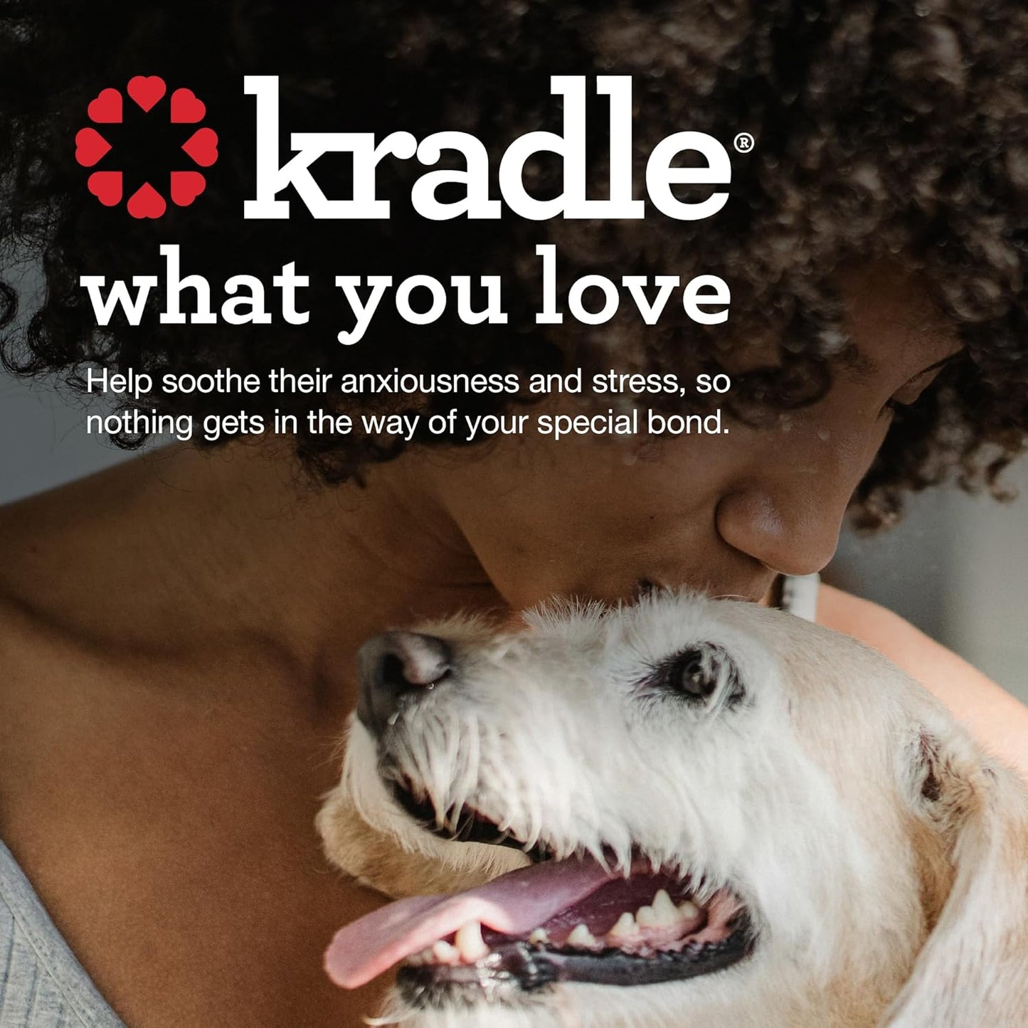 Kradle Chillers Hard Chews for Dogs - Ashwaganda GABA L-Theanine - Supports a Calm Demeanor - 6 Hard Chews