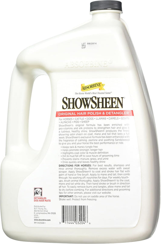 Absorbine ShowSheen Hair Polish One Gallon