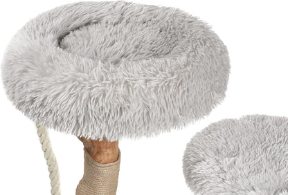 MAU Modern Cat Tower - Wooden Cat Scratching Tree & Condo - Luxury Collection - Cat Lovers Gift