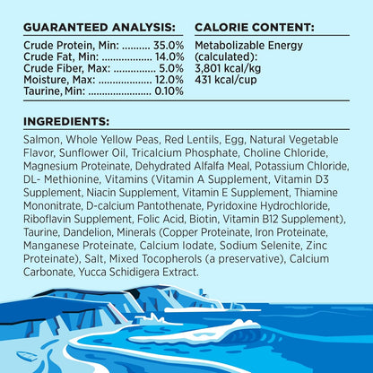 BIXBI Liberty Dry Food Salmon Recipe for Cats, 10lb