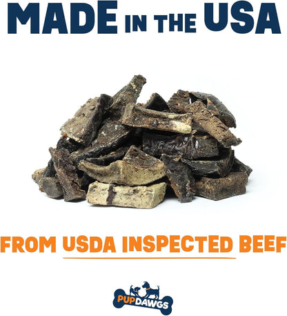 Beef Liver Dog Treats - Hickory Smoked Flavor, Nutritious Dehydrated Liver Dog Treats (8oz Package)