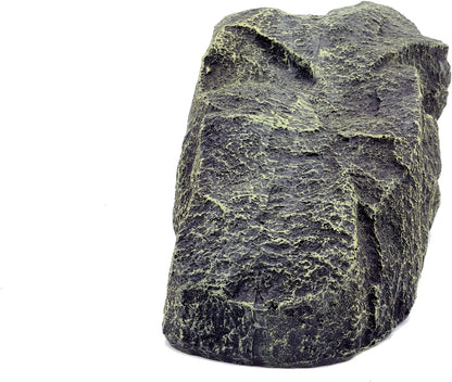 JIHAQUA Reptile Hide Medium Rock Snake Hide Cave Hideout Terrarium Habitat Decor Ornament Bearded Dragon Tank Accessories