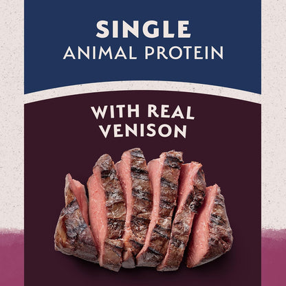 Natural Balance Limited Ingredient Adult Grain-Free Dry Dog Food, Reserve Sweet Potato & Venison Recipe, 4 Pound (Pack of 1)