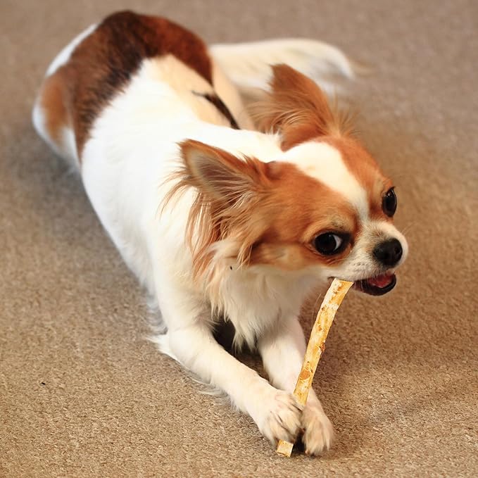 Fieldcrest Farms Nothin' to Hide Twist Stix, Chicken Flavor, Easily Digestible, Supports Skin, Coat, Joints & Muscles, for Moderate Chewers Under 15lbs, 50 Pieces