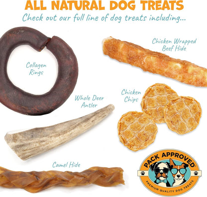 Chicken Sticks for Dogs - Dehydrated Chicken Jerky Treats. Single Ingredient Made and Sourced in America - High Protein, Low Fat - Crunchy Treat Sticks - 6.2oz