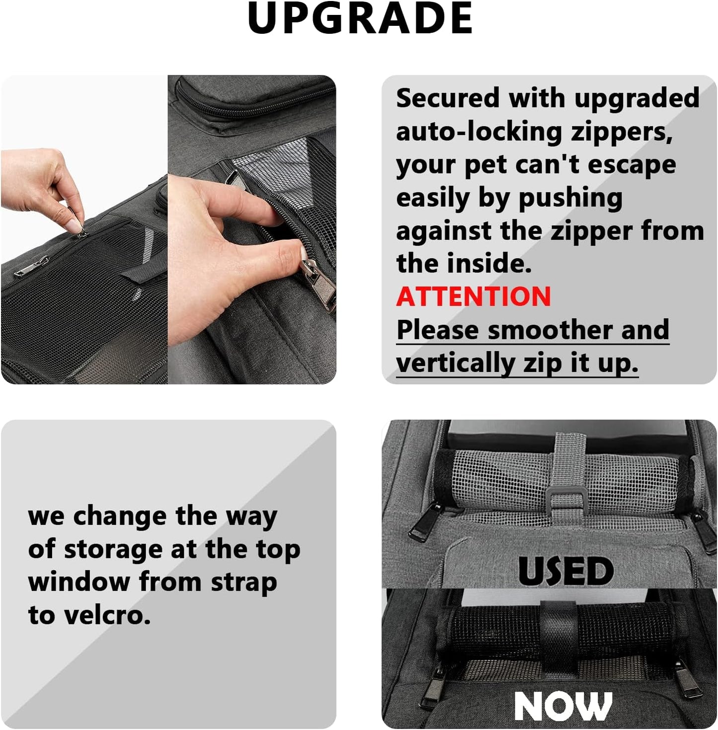 Cat Carriers for Large Cats 20 lbs+ Soft Pet Carrier for Small Dog/Durable 2 Kitty Travel Bag/Medium Big Cats Puppy 15 Pounds/Softside Cat Carrier Large - Pawvie