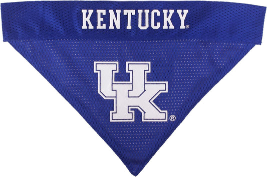 Pets First Collegiate Pet Accessories, Reversible Bandana, Kentucky Wildcats Size XX-Large