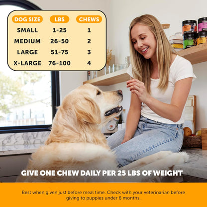 Pet Honesty Dog Allergy Support Chews Max Strength, Omega 3 Salmon Fish Oil, Probiotic Supplement for Anti-Itch and Seasonal Allergies