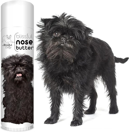 The Blissful Dog Affenpinscher Nose Butter for Dry, Cracked Skin, Lick-Safe Dog Nose Balm with Moisturizing Shea Butter, Almond, Olive, and Essential Oils, Pet Supplies, Uncented, 0.50 oz.