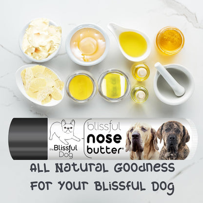 The Blissful Dog Fila Brasilerio Unscented Nose Butter - Dog Nose Butter, 4 Ounce