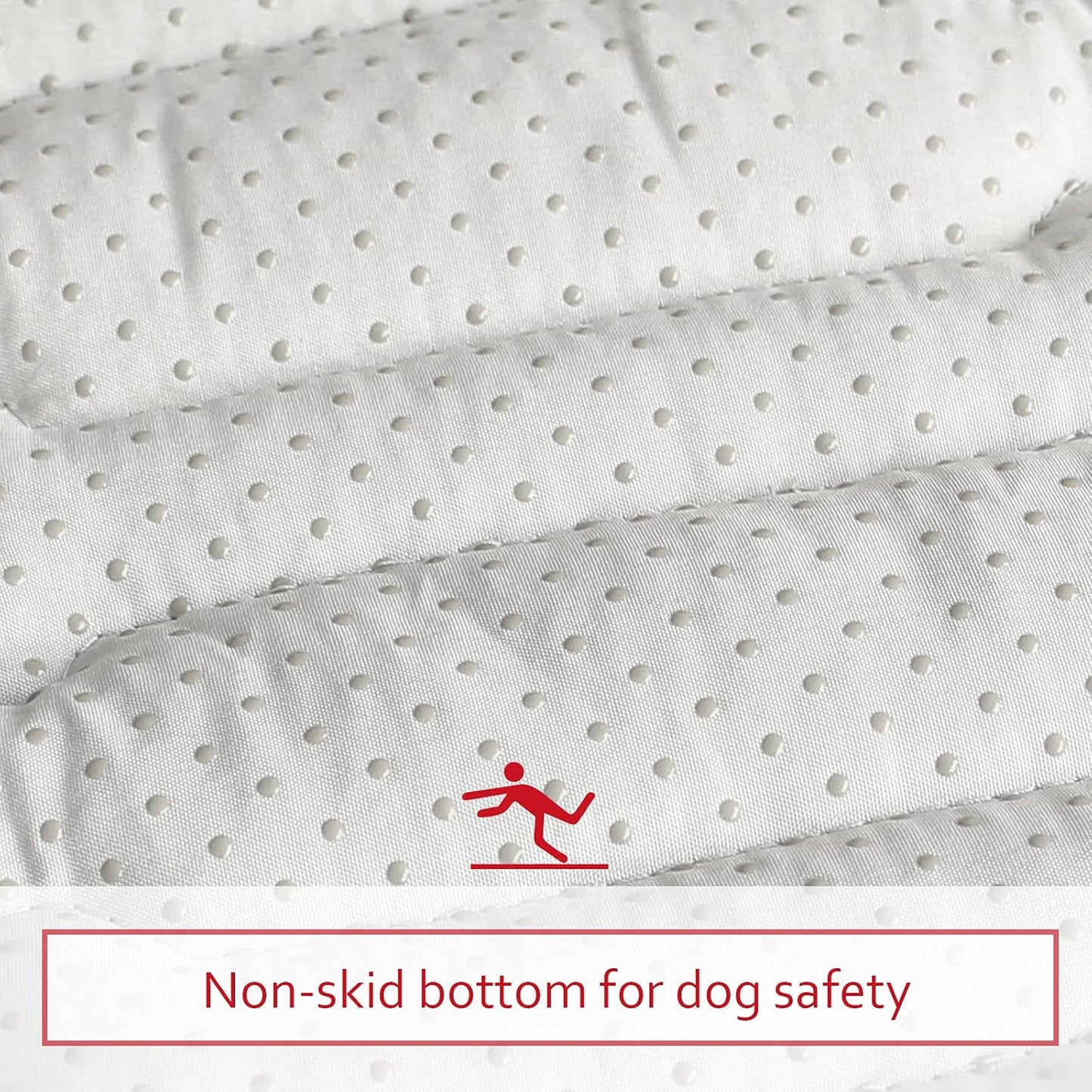 Dog Crate Mat (36" X 23"), Soft Dog Bed Mat with Cute Prints, Personalized Crate Pad, Anti-Slip Bottom, Machine Washable Kennel Pad