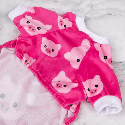 CuteBone Dog Halloween Pajamas Puppy Onesies Small Dogs Soft Pjs Coat Cat Apparel Comfy Pet Christmas Clothes Outfit Doggie Bodysuit P46S