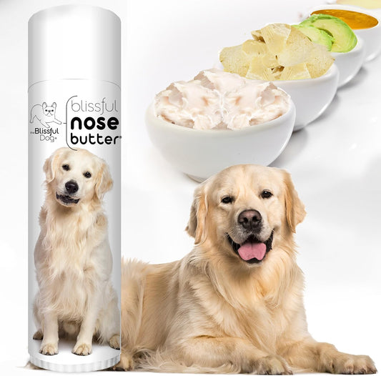 The Blissful Dog Golden Retreiver Unscented Nose Butter - Dog Nose Butter, 0.50 Ounce