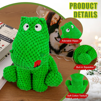 Plush Dog Toys for Large Dogs, Squeaky Dog Toys to Keep Them Busy, Tough Chew Toys for Dogs, Interactive Stuffed Dog Toy for Large Medium Small Breed, Pet Toy