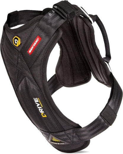 Ezydog Drive Dog Car Harness – Crash Tested and Certified (US-FMVSS 213) Dog Seat Belt Harness for Safe Travel, Adjustable with Padded Comfort (Medium)