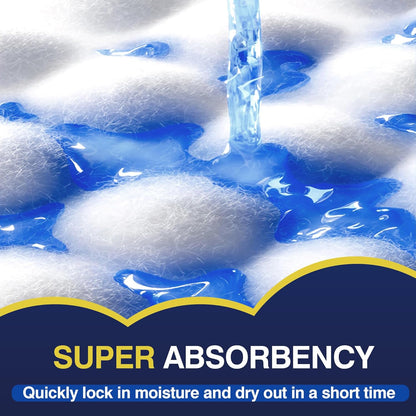 MKISS Bed Pads Disposable 36" x 36" (100 Counts), Large Incontinence Underpads Leakproof Quick Drying Max Absorbent Disposable Pee Pads for Adults, Baby, Puppy, Children, Elderly