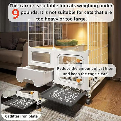 Cat Cage (28″(L) x18″(W) x34″(H))