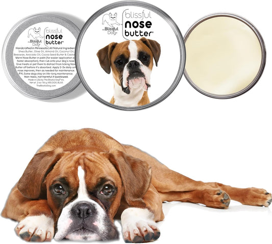 The Blissful Dog Fawn Boxer Unscented Nose Butter, 16oz