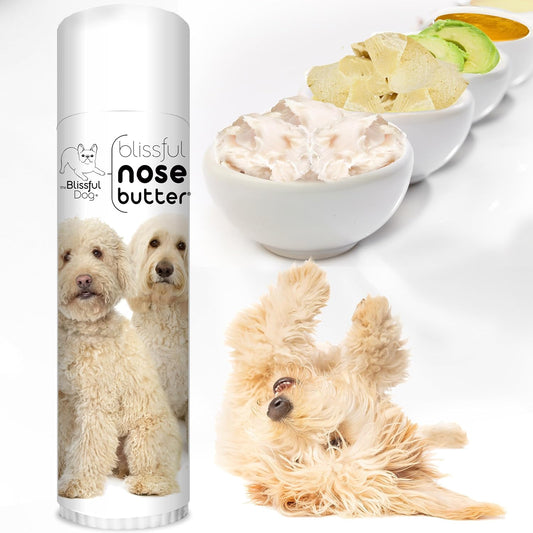 The Blissful Dog Goldendoodle Unscented Nose Butter - Dog Nose Butter, 0.50 Ounce