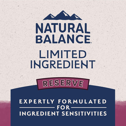Natural Balance Limited Ingredient Adult Grain-Free Dry Dog Food, Reserve Sweet Potato & Venison Recipe, 4 Pound (Pack of 1)